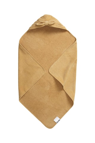 Badcape met Capuchon Gold - Mosterdgeel