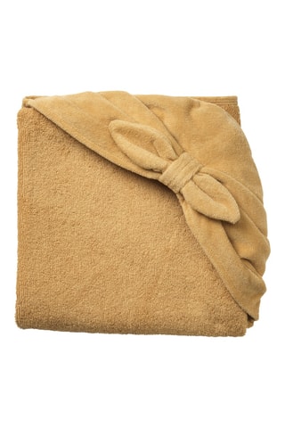 Badcape met Capuchon Gold - Mosterdgeel