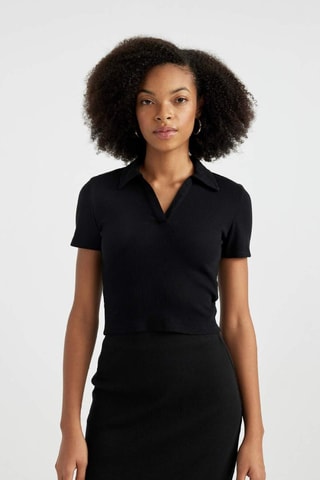 Top slim - Preto