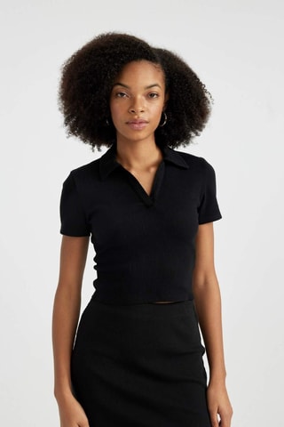 Top slim - Preto