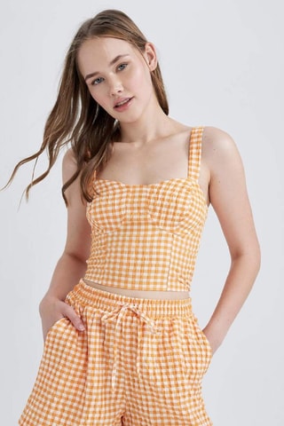 Crop top - Laranja
