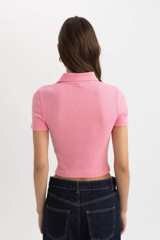 Crop top slim - Rosa