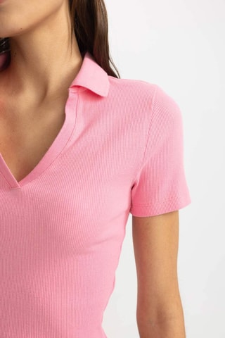 Crop top slim - Rosa
