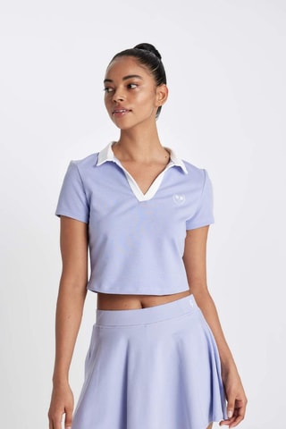 Crop top regular - Malva