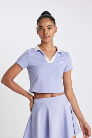Crop top regular - Malva