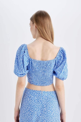 Crop top - Azul