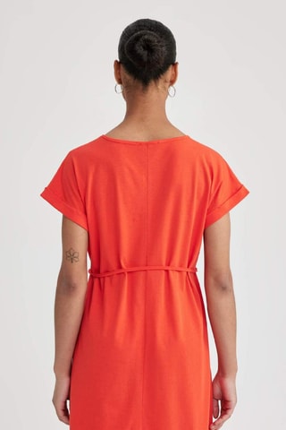 Vestido direito - Laranja