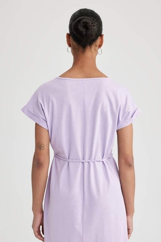 Vestido direito - Malva