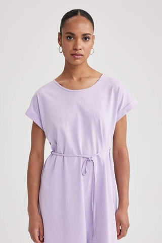Vestido direito - Malva