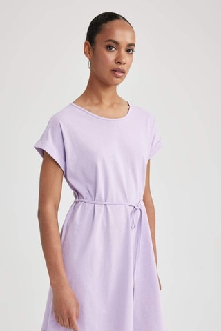 Vestido direito - Malva