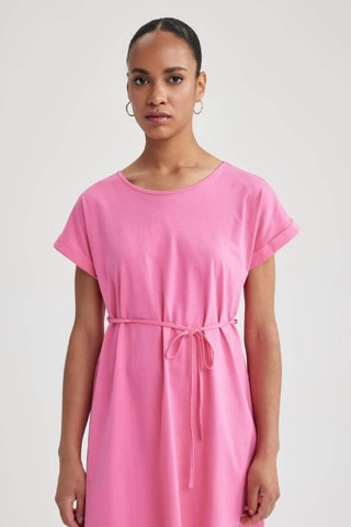 Vestido direito - Rosa