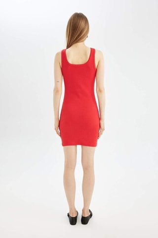 Vestido justo - Vermelho
