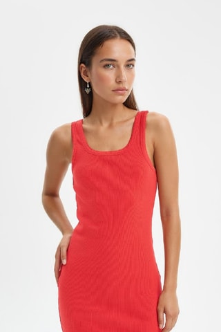 Vestido justo - Vermelho