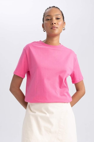 T-shirt regular - Rosa