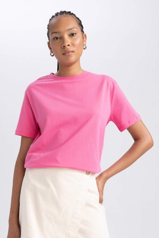 T-shirt regular - Rosa