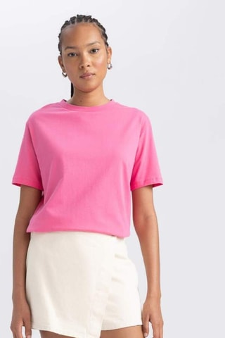 T-shirt regular - Rosa