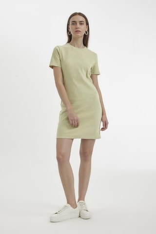 Vestido curto - Verde-claro