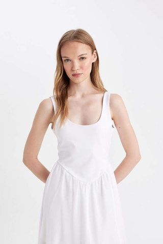 Vestido estilo patinadora - Branco