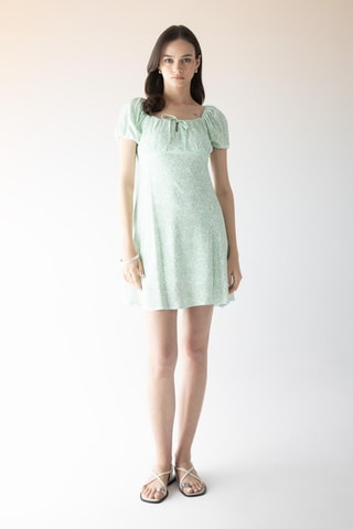 Vestido estilo patinadora - Verde