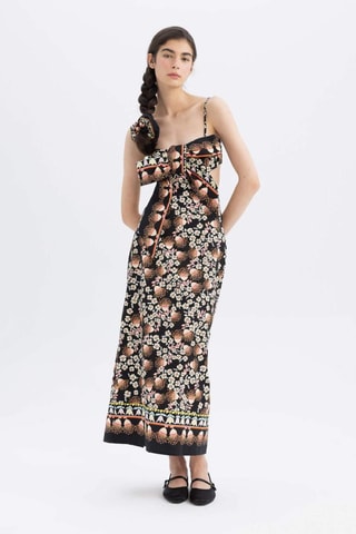Vestido comprido - Preto