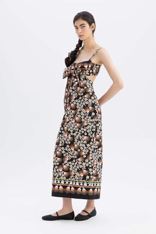 Vestido comprido - Preto