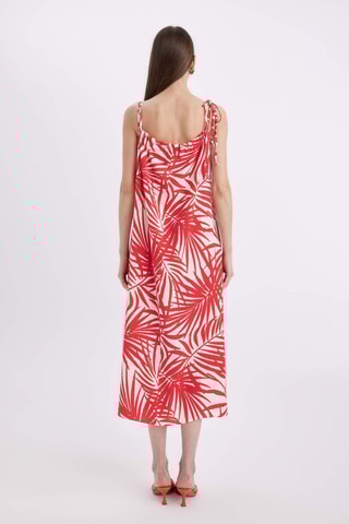 Vestido midi - Vermelho