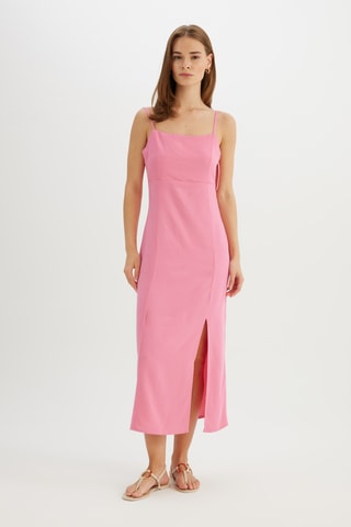 Vestido midi - Rosa