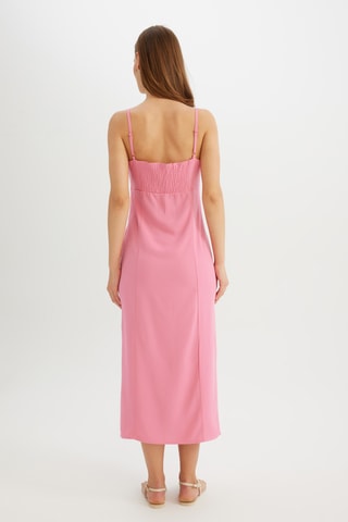 Vestido midi - Rosa