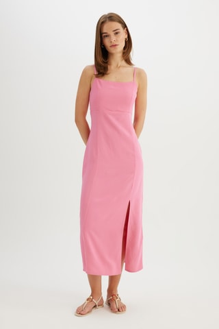 Vestido midi - Rosa