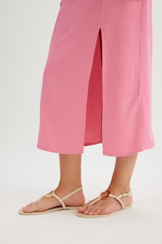 Vestido midi - Rosa
