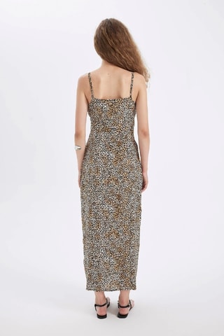 Vestido comprido - Bege