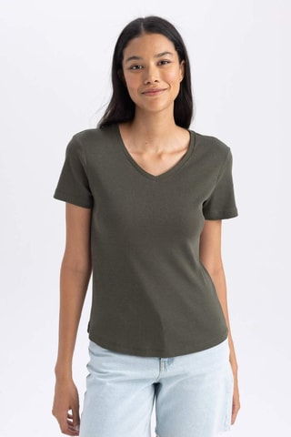T-shirt - Caqui