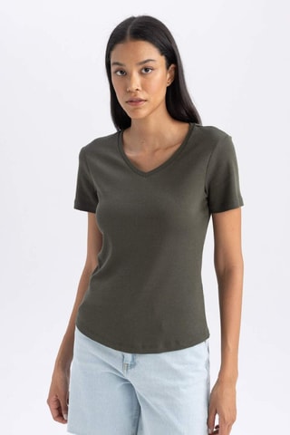 T-shirt - Caqui