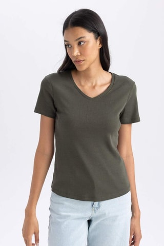 T-shirt - Caqui
