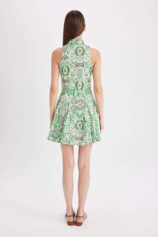 Vestido estilo patinadora - Verde