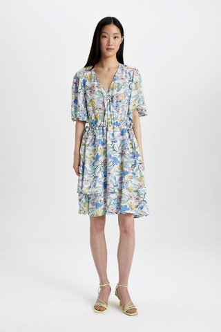 Vestido estilo patinadora - Branco