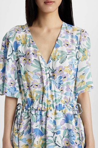 Vestido estilo patinadora - Branco