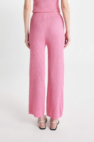 Calças wide legs - Rosa