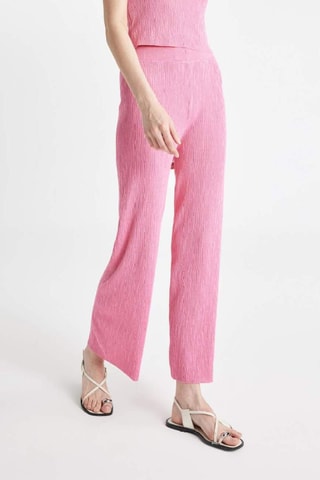 Calças wide legs - Rosa