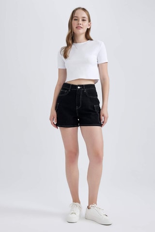 T-shirt cropped - Branco