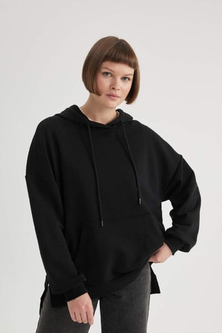 Sweat com capuz - Preto