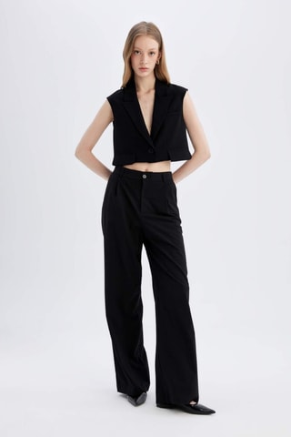 Blazer sem mangas - Preto