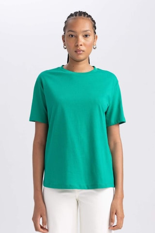 T-shirt regular - Verde
