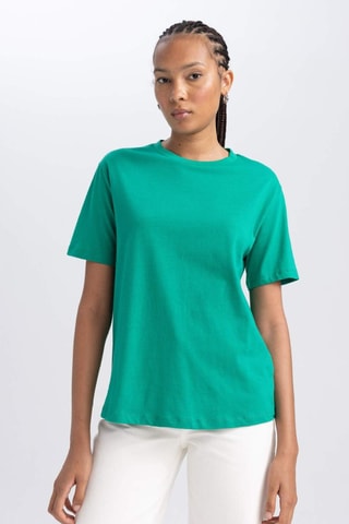 T-shirt regular - Verde