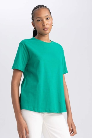 T-shirt regular - Verde