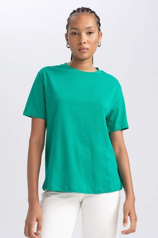 T-shirt regular - Verde