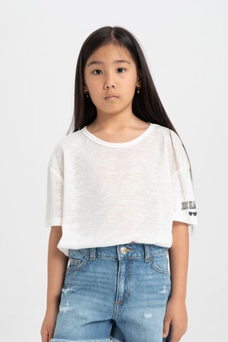 T-shirt oversize - Cru