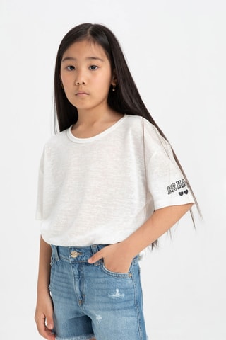 T-shirt oversize - Cru
