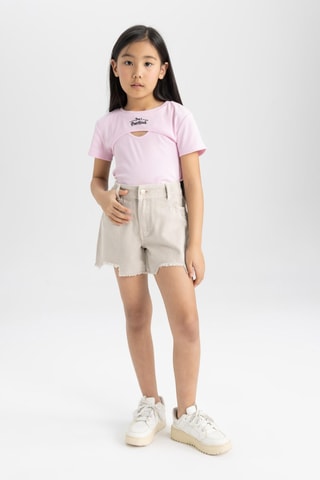 T-shirt e camisola de alças - Rosa