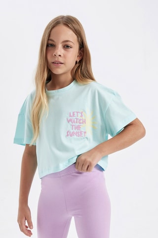 T-shirt - Turquesa